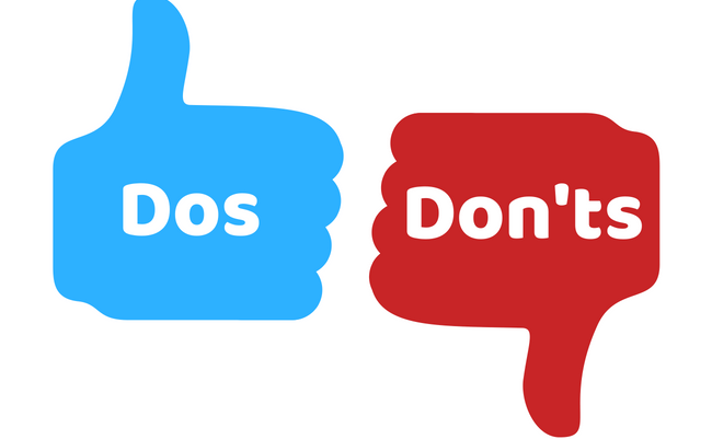 Do’s and Don’ts When Trying to Conceive